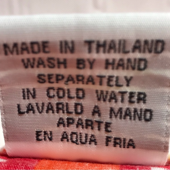 NF Bright Multicolored Kaftan 100% Cotton Top Free Size OS - Picture 8 of 11